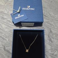 collana swaroski cristallo quadrato 