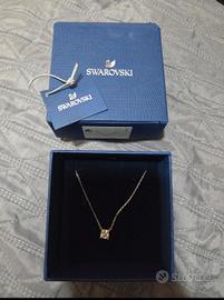 collana swaroski cristallo quadrato 