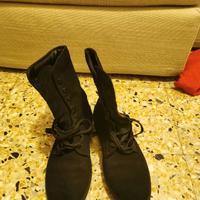 Tod's stivaletto donna al polpaccio, neri