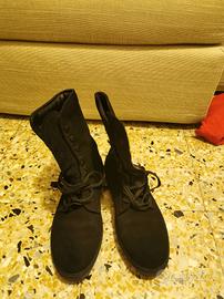 Tod's stivaletto donna al polpaccio, neri