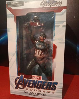 statua di captain America da Endgame