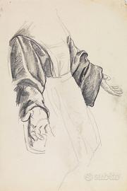 Ubaldo Oppi_Cartella di 11 disegni catalogati