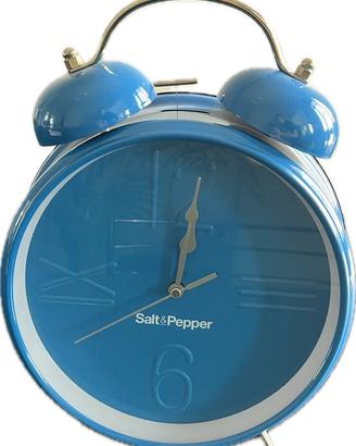 Orologio sveglia a campana Salt & Pepper – Nuovo