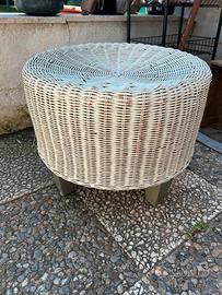 tavolino di vimini
