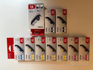 Cartucce stampante Canon.