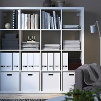 KALLAX IKEA BIANCO LUCIDO 147x147 cm