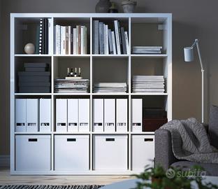 KALLAX IKEA BIANCO LUCIDO 147x147 cm