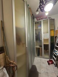 Armadio guardaroba Neoform angolare