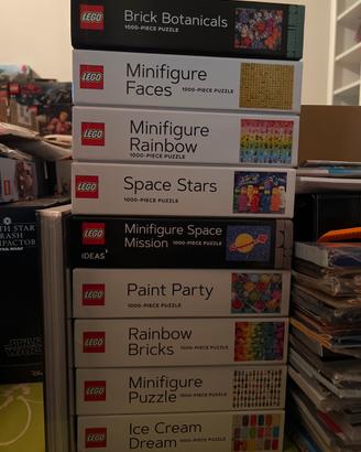 Lego Puzzle collezione completa 9 set NUOVI