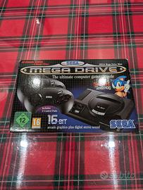 SEGA Mega Drive Mini 16‑bit con 42 giochi – nuova