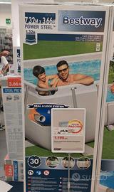 PISCINA fuoriterra BESTWAY 7,36 X 3,66