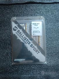 RAM Ballistix Sport DDR4 3000 MHz – 16 GB (2x8 GB)