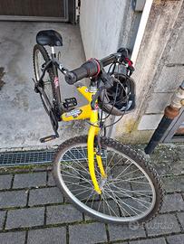 bicicletta uomo molto bella