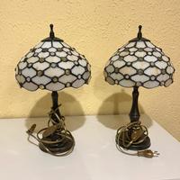 2 lampade in vetro