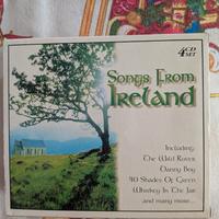 4 CD cofanetto Songs from Ireland