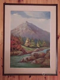 Quadro montagna Luigi Balbis