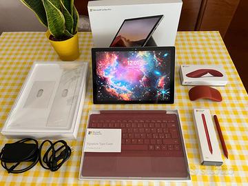 Microsoft Surface Pro 7 i5 8GB 128GB con tastiera,