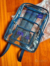 zaino trasparente 