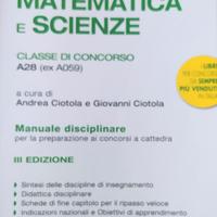 Testo preparazione concorso scuola A28. ED. Simone