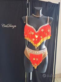 Vestito da gara danze caraibiche 