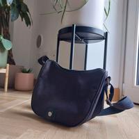 Borsa nera borbonese mezzaluna small