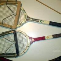 Racchette da tennis vintage DUNLOP e STARMASTER