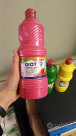 Tempere Giotto tutti i colori  pennelli e accessor