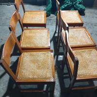 sedie sei come foto legno 