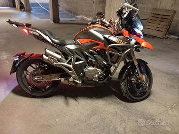 Zontes 310T del 2020, km 10000