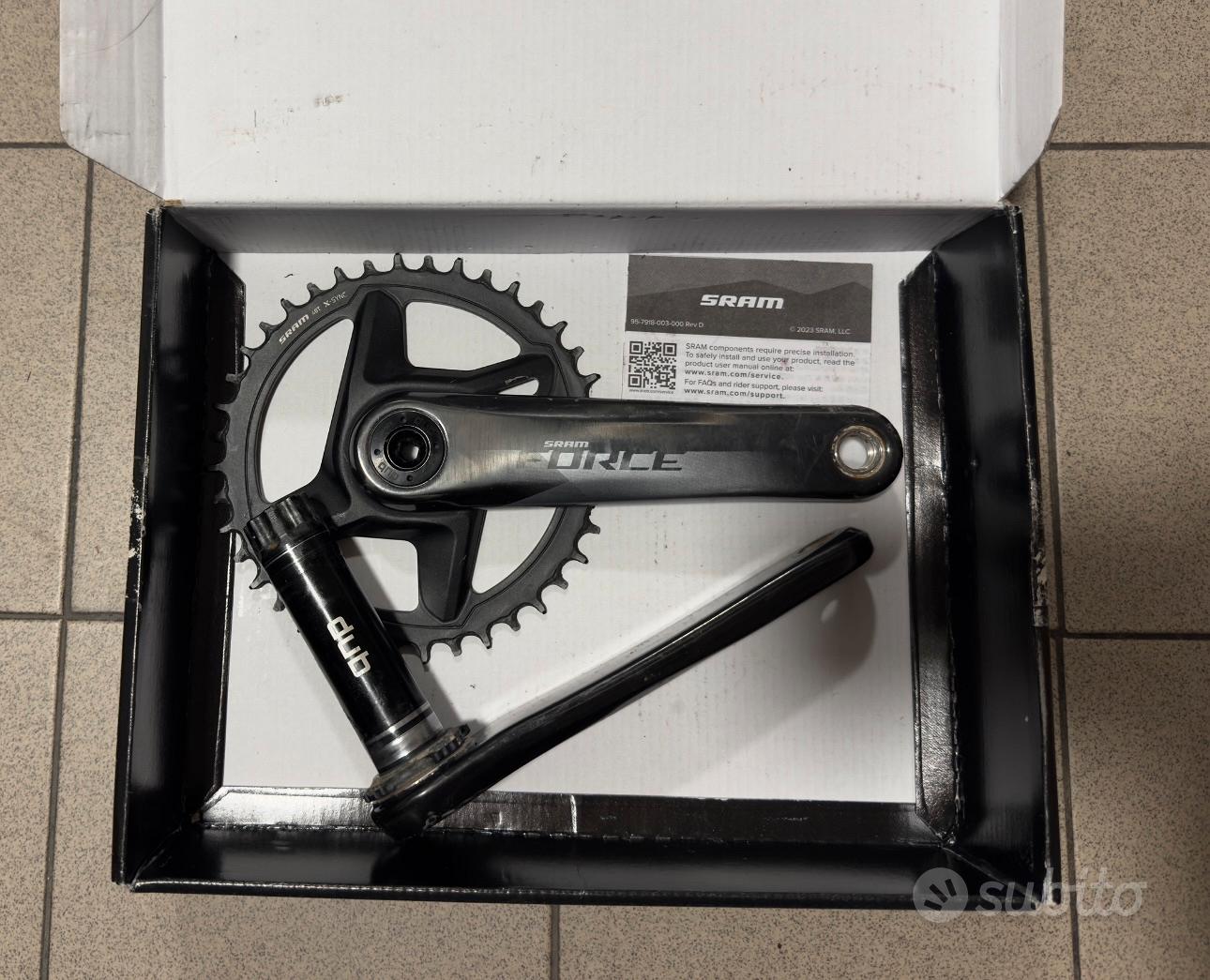 SRAM Guarnitura Rival AXS DUB 175mm 48/35 12v- Baldoni Bike Shop Forlì