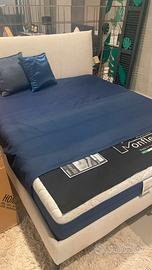 Letto Harlem tessuto di Novaluna