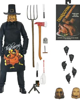 Action Figure NECA Thanksgiving John Carver Ultima