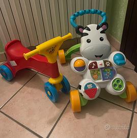 Triciclo e zebra primi passi