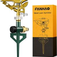 Irrigatore a impulsi in metallo 360°