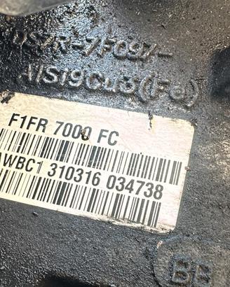 CAMBIO POWERSHIFT FOCUS XWDD F1FR7000FC 200.000KM