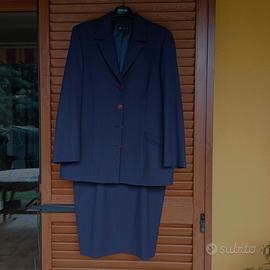 Tailleur blu scuro 