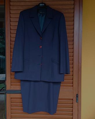 Tailleur blu scuro 