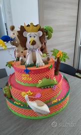 torta scenografia compleanno 