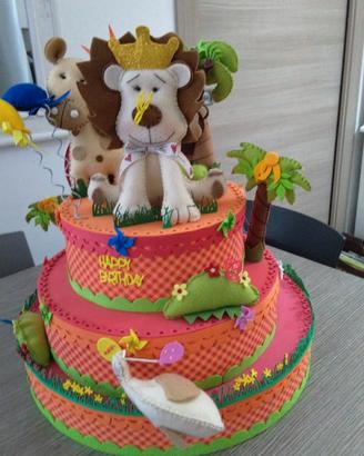 torta scenografia compleanno 