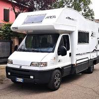 Camper mansardato ARCA 407  America