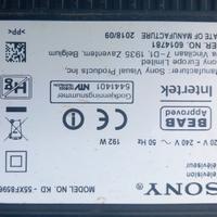 sony bravia 55' Ricambi KD- 55XF8596