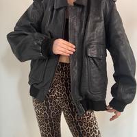 Giacca in pelle vintage