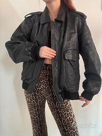 Giacca in pelle vintage