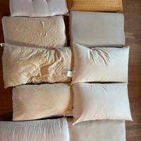 Lotto di 10 cuscini misti