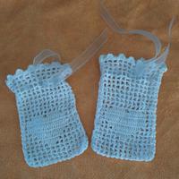 Bustine uncinetto bianche anni ’80