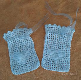 Bustine uncinetto bianche anni ’80