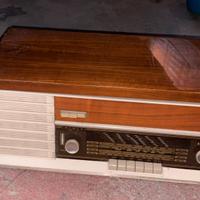 Radio Marelli giradischi valvolare.