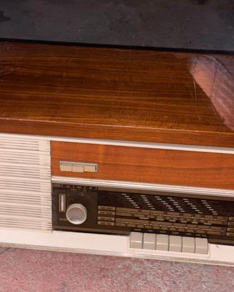 Radio Marelli giradischi valvolare.