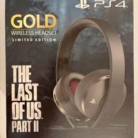 Cuffia PS4 Gold wireless limited edition