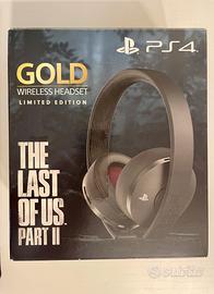 Cuffia PS4 Gold wireless limited edition